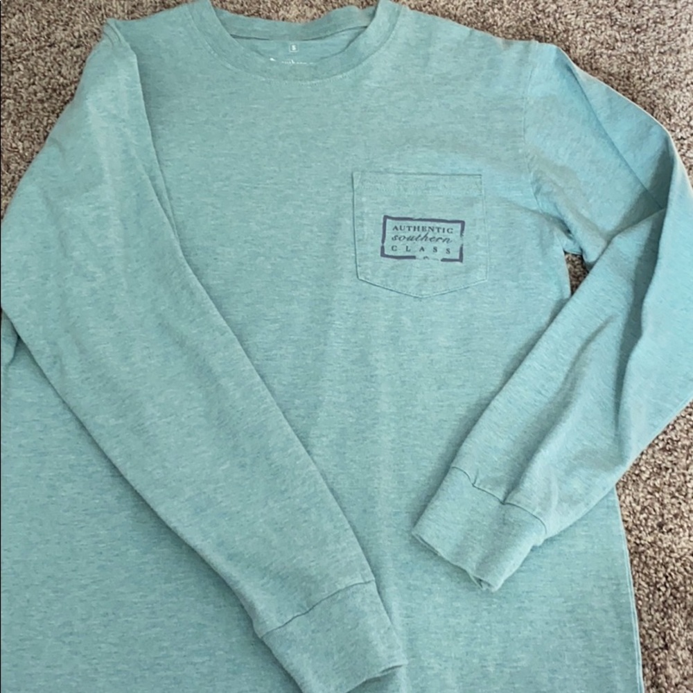 Southern Marsh blue long sleeve tee